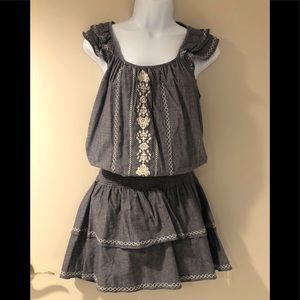 Speed Control Dress Denim style 100% cotton Size L